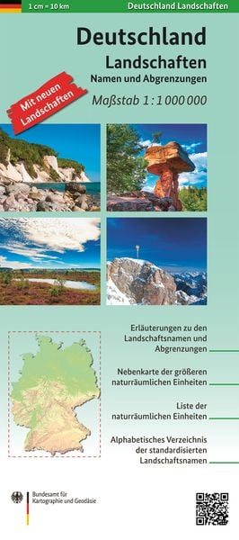 Produktbild: Deutschland Landschaften 1:1 000 000