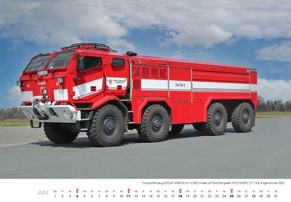Produktbild: Feuerwehr Kalender 2027 Wandkalender