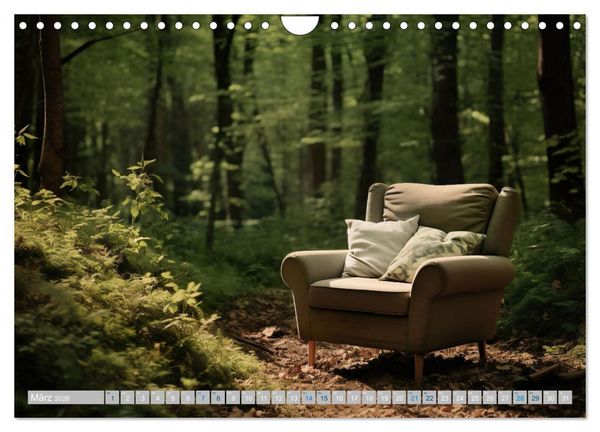 Produktbild: Orte der Ruhe (Wandkalender 2026 DIN A4 quer), CALVENDO Monatskalender