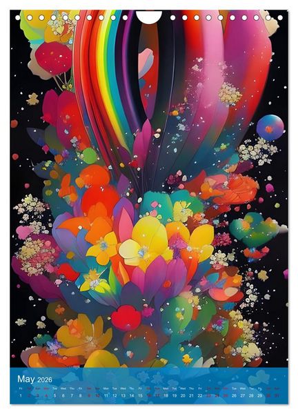Produktbild: Rainbow Horizons (Wall Calendar 2026 DIN A4 portrait), CALVENDO 12 Month Wall Calendar