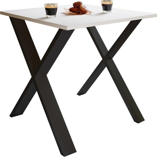 Produktbild: Premium Holz Esstisch K&uuml;chentisch Xona X 80x80