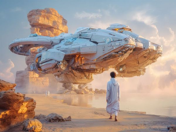 Produktbild: CALVENDO Puzzle Science-Fiction ohne Grenzen | 1000 Teile Lege-Gr&ouml;&szlig;e 64x48cm Foto-Puzzle f&uuml;r gl&uuml;ckliche Stunden