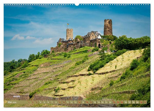 Produktbild: Mosel-Burgen (Wandkalender 2026 DIN A2 quer), CALVENDO Monatskalender