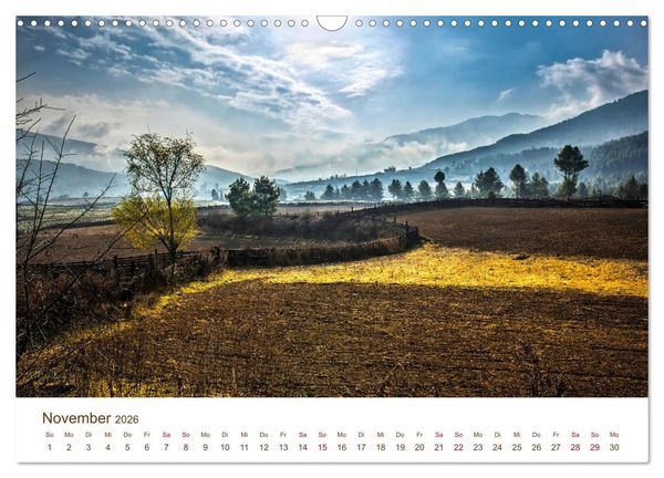 Produktbild: Mystisches Bhutan (Wandkalender 2026 DIN A3 quer), CALVENDO Monatskalender