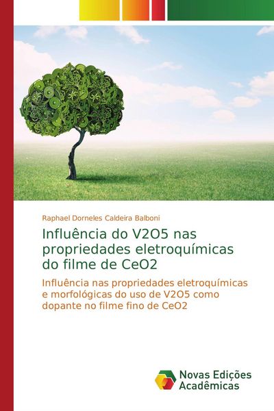 Produktbild: Influ&ecirc;ncia do V2O5 nas propriedades eletroqu&iacute;micas do filme de CeO2