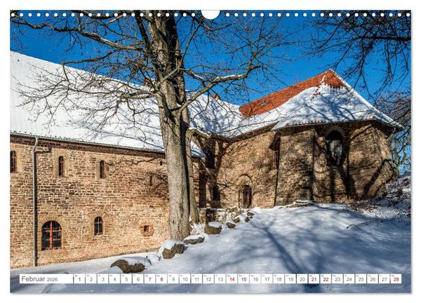 Produktbild: Romanik in Sachsen-Anhalt (Wandkalender 2026 DIN A3 quer), CALVENDO Monatskalender