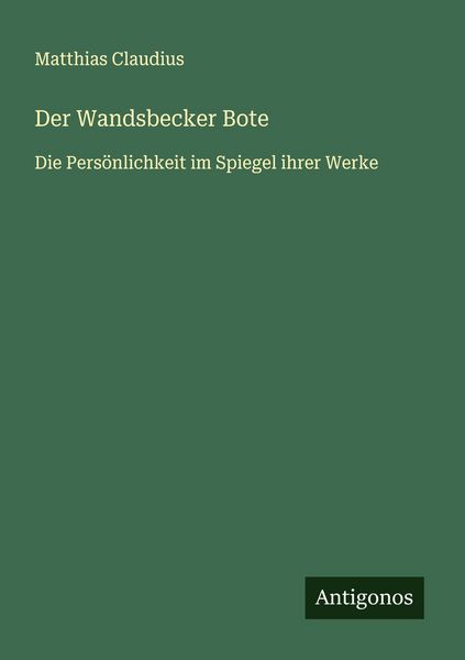 Produktbild: Der Wandsbecker Bote