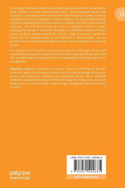 Produktbild: Sustainability Management in Heritage and Tourism