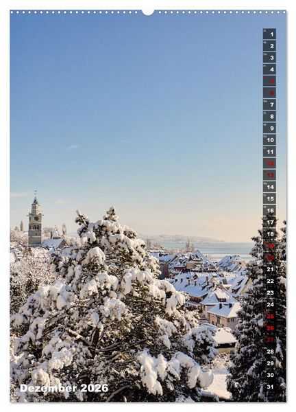 Produktbild: &Uuml;berlingen Perle am Bodensee (Wandkalender 2026 DIN A2 hoch), CALVENDO Monatskalender