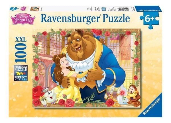 Produktbild: Puzzle Ravensburger Disney Princess Belle & Beast XXL 100 Teile