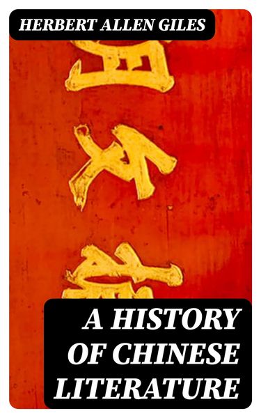 Produktbild: A History of Chinese Literature