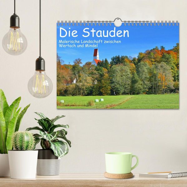 Produktbild: Die Stauden - Malerische Landschaft zwischen Wertach und Mindel (Wandkalender 2026 DIN A4 quer), CALVENDO Monatskalender