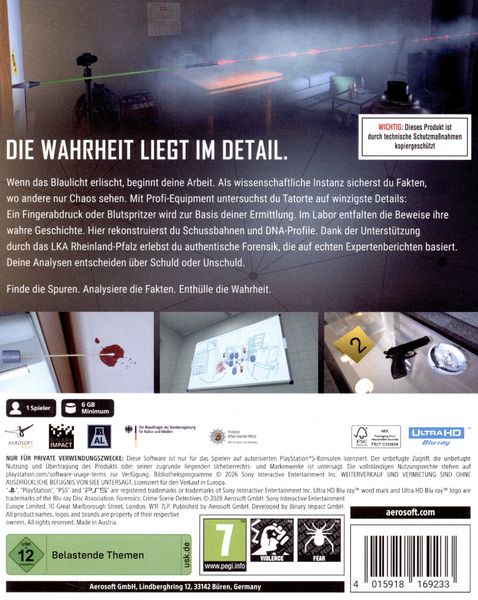 Produktbild: Forensics - Crime Scene Detective