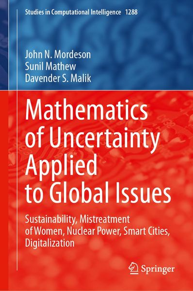 Produktbild: Mathematics of Uncertainty Applied to Global Issues