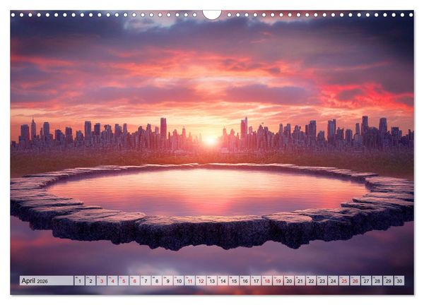 Produktbild: An den Grenzen der Realit&auml;t (Wandkalender 2026 DIN A3 quer), CALVENDO Monatskalender