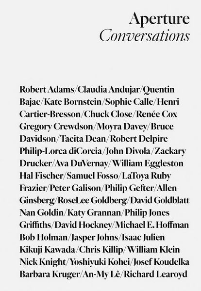 Produktbild: Aperture Conversations: 1985 to the Present