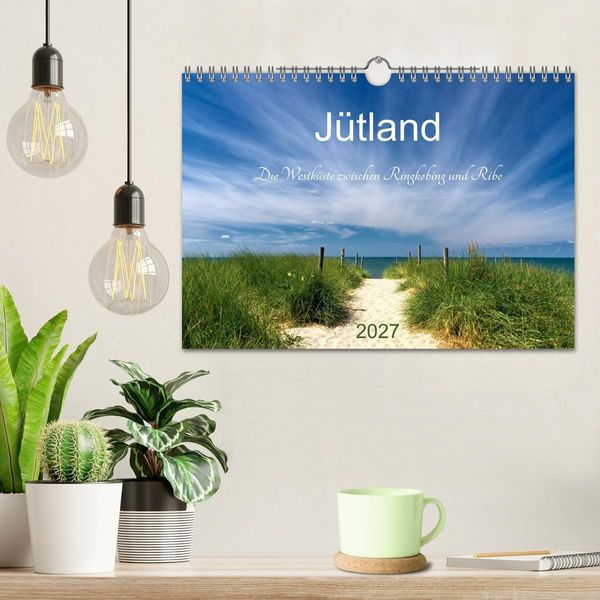 Produktbild: J&uuml;tland. Die Westk&uuml;ste zwischen Ringk&oslash;bing und Ribe (Wandkalender 2027 DIN A4 quer), CALVENDO Monatskalender
