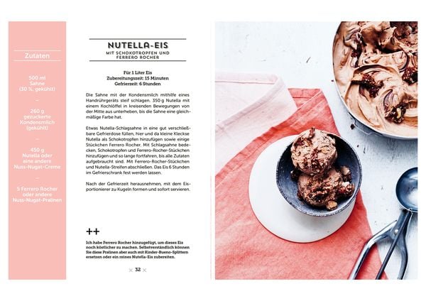 Produktbild: Leckere Eiscreme mit nur 4 Zutaten. Ohne Eismaschine. 100% nat&uuml;rlich
