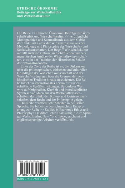 Produktbild: Persona Oeconomica