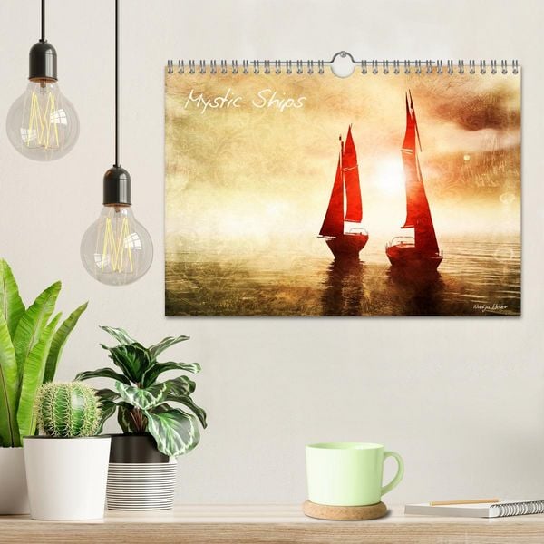 Produktbild: Mystic Ships (Wandkalender 2026 DIN A4 quer), CALVENDO Monatskalender