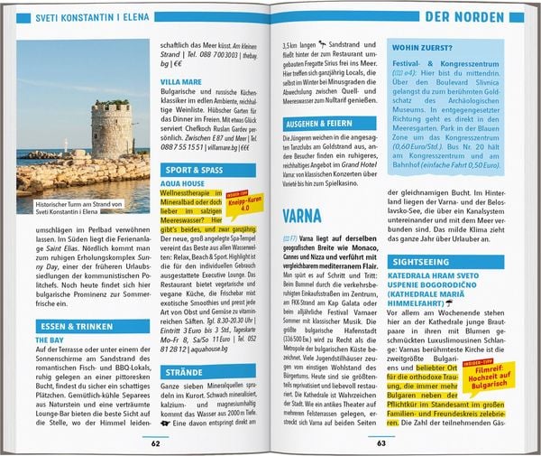 Produktbild: MARCO POLO Reiseführer Bulgarische Schwarzmeerküste