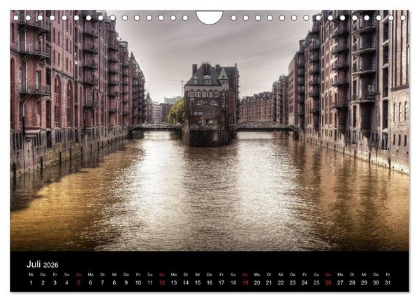 Produktbild: Hamburg (Wandkalender 2026 DIN A4 quer), CALVENDO Monatskalender