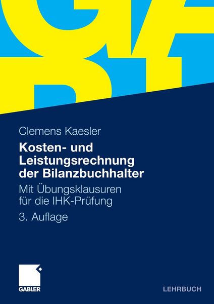 Produktbild: Kosten- und Leistungsrechnung der Bilanzbuchhalter