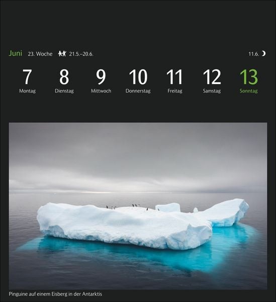 Produktbild: GEO Magische Natur Postkartenkalender 2027 - Wochenkalender mit 53 Postkarten