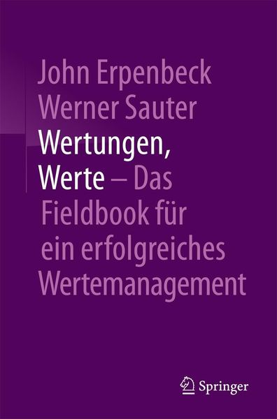 Produktbild: Wertungen, Werte - Das Fieldbook f&uuml;r ein erfolgreiches Wertemanagement