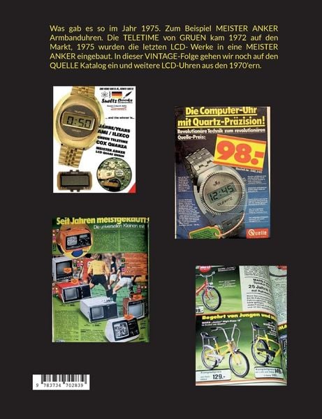 1975 Meister Anker von QUELLE und was es sonst noch so gab