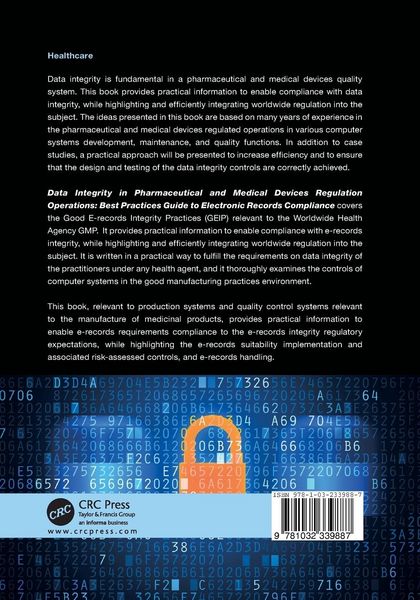 Produktbild: Data Integrity in Pharmaceutical and Medical Devices Regulation Operations