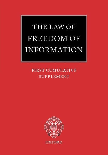 Produktbild: The Law of Freedom of Information