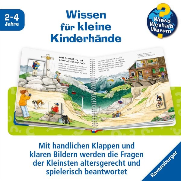 Produktbild: Wieso? Weshalb? Warum? junior, Band 42 - In den Bergen