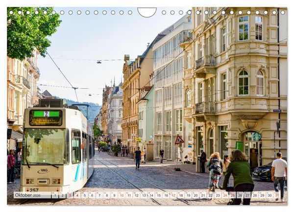 Produktbild: Freiburg im Breisgau Impressionen (Wandkalender 2026 DIN A4 quer), CALVENDO Monatskalender