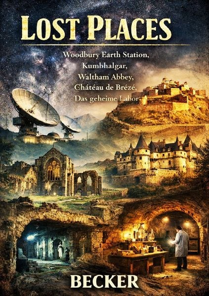 Produktbild: Lost Places I Woodbury Earth Station, Kumbhalgar, Waltham Abbey, Ch&acirc;teau de Br&eacute;z&eacute;, Das geheime Labor