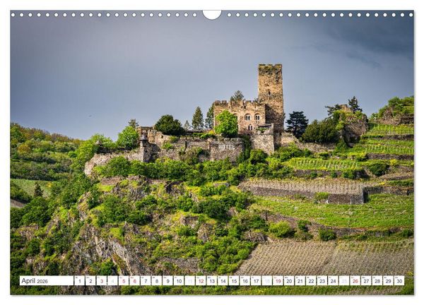 Produktbild: Kaub - Romantische Stadt am Rhein (Wandkalender 2026 DIN A3 quer), CALVENDO Monatskalender