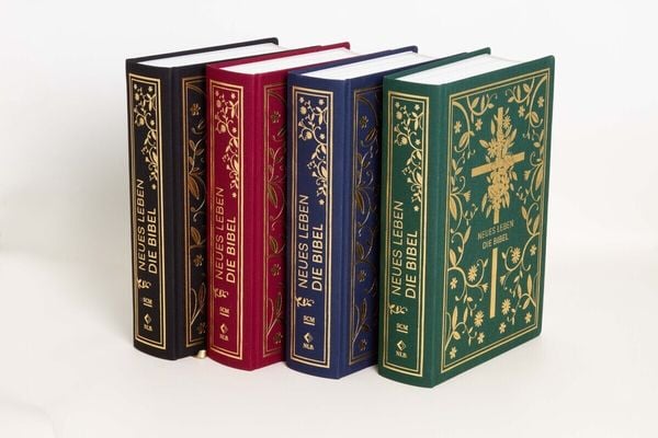 Produktbild: Neues Leben. Die Bibel - Golden Grace Edition, Marineblau