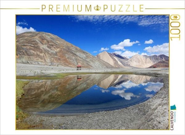 Produktbild: CALVENDO Puzzle Pangong Tso / Lake Pangong | 1000 Teile Lege-Gr&ouml;&szlig;e 64x48cm Foto-Puzzle f&uuml;r gl&uuml;ckliche Stunden