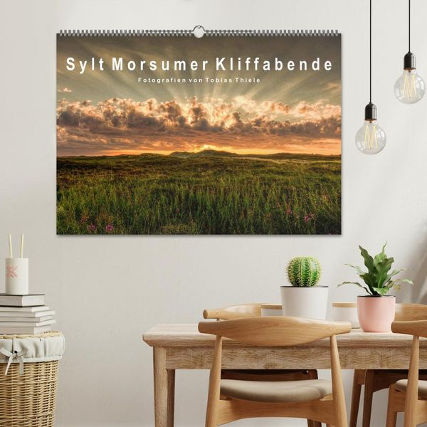 Produktbild: Sylt Morsumer Kliffabende Fotografien von Tobias Thiele (Wandkalender 2026 DIN A2 quer), CALVENDO Monatskalender