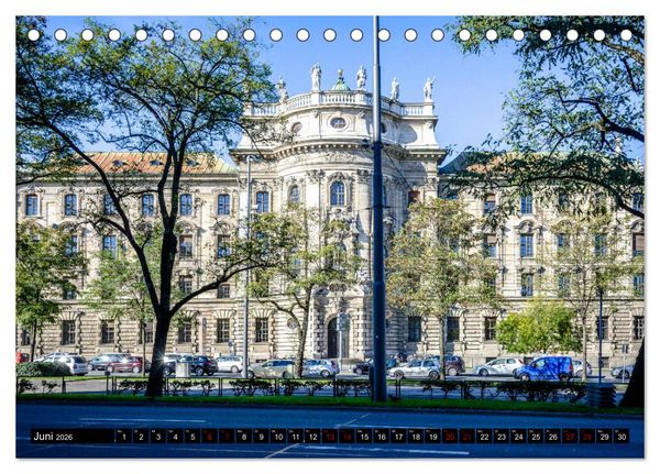 Produktbild: M&uuml;nchen entdecken - Die Sch&ouml;nheit der Bayerischen Metropole (Tischkalender 2026 DIN A5 quer), CALVENDO Monatskalender