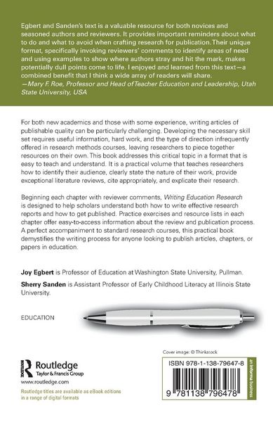 Produktbild: Writing Education Research