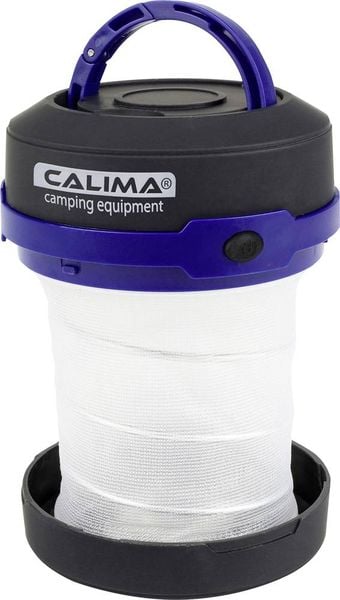 Calima 46001 Camping-Laterne batteriebetrieben 135g Schwarz-Blau