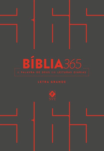 Produktbild: B&iacute;blia 365 NVT - Capa Cinza