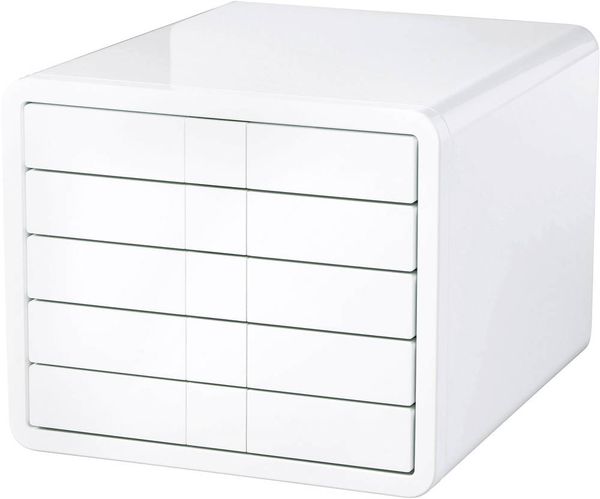 HAN Schubladenbox i-BOX 1551-12 Weiß DIN A4, DIN C4 Anzahl der Schubfächer: 5