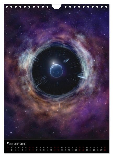 Produktbild: Weit entfernte Welten (Wandkalender 2026 DIN A4 hoch), CALVENDO Monatskalender