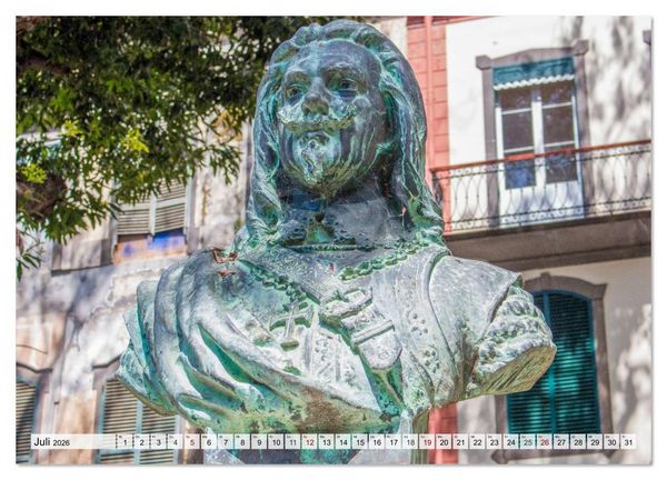 Produktbild: Funchal &ndash; Madeiras Seele am Atlantik (Wandkalender 2026 DIN A3 quer), CALVENDO Monatskalender