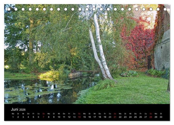 Produktbild: Wasserm&uuml;hlen an der Dahme (Tischkalender 2026 DIN A5 quer), CALVENDO Monatskalender