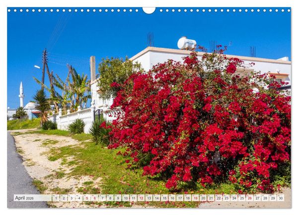 Produktbild: Urlaubsparadies in Nordzypern (Wandkalender 2026 DIN A3 quer), CALVENDO Monatskalender