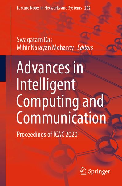Produktbild: Advances in Intelligent Computing and Communication