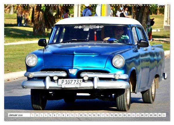 Produktbild: DODGE - Auto-Legenden der 50er Jahre (Wandkalender 2026 DIN A2 quer), CALVENDO Monatskalender